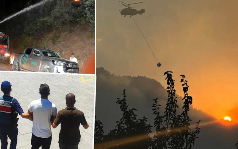 Orman Yangınlarına Yönelik Soruşturma ve Tutuklamalar Artıyor