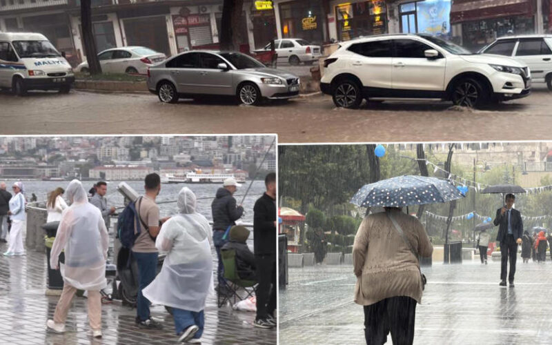 İstanbul'a saat 11.00 uyarısı: Yağmur daha da şiddetlenecek, su baskınlarına dikkat